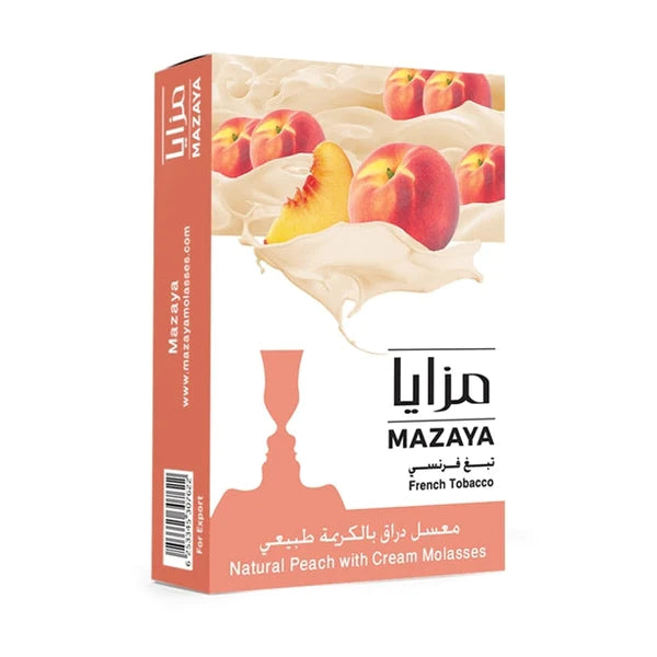 Mazaya Shisha 50G Peach Cream