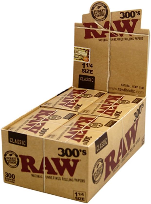 Raw Papers 1 1/4 Classic 300's