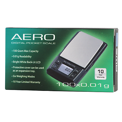 AWS Scale 0.01G x 100G AERO-100 Black