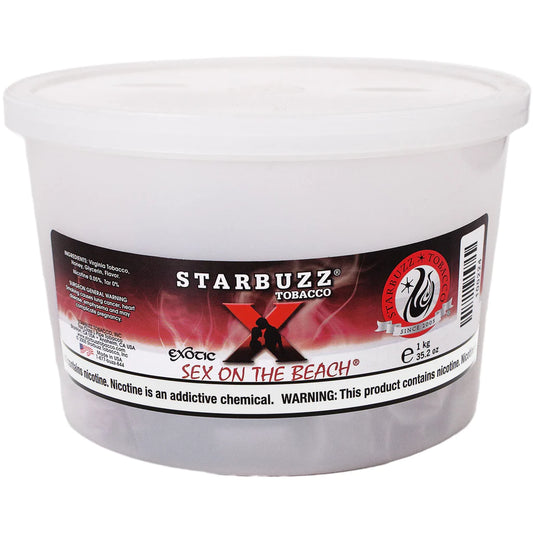 Starbuzz Shisha 1KG X on the Beach