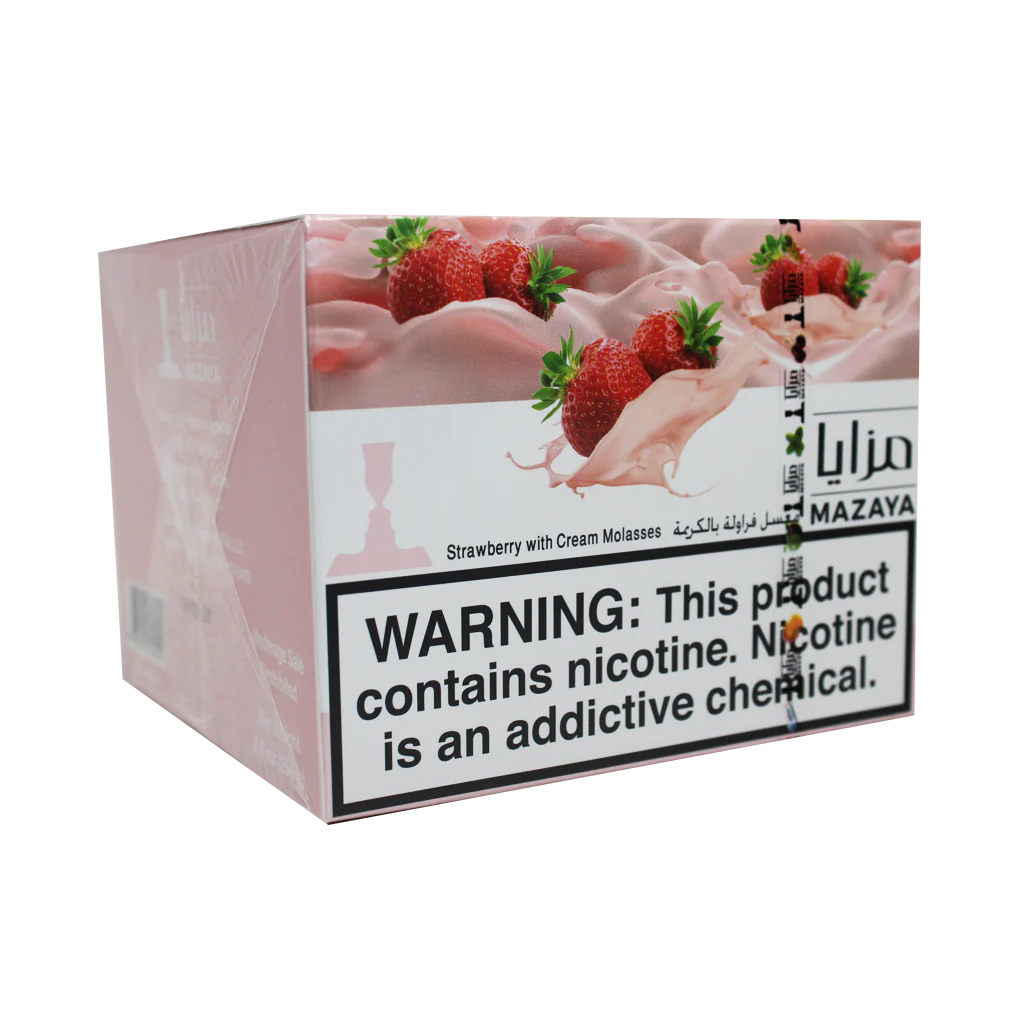 Mazaya Shisha 250G Strawberry Cream