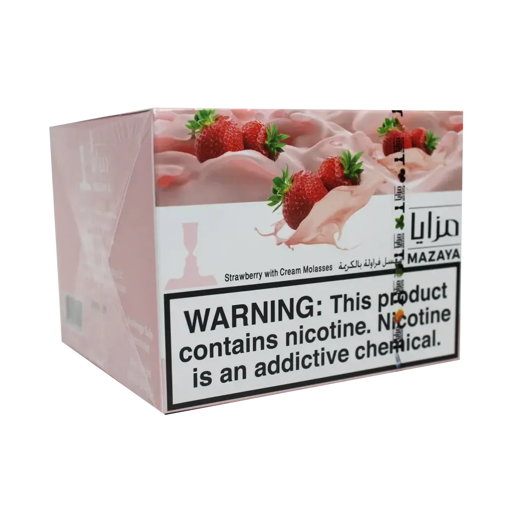 Mazaya Shisha 250G Strawberry Cream