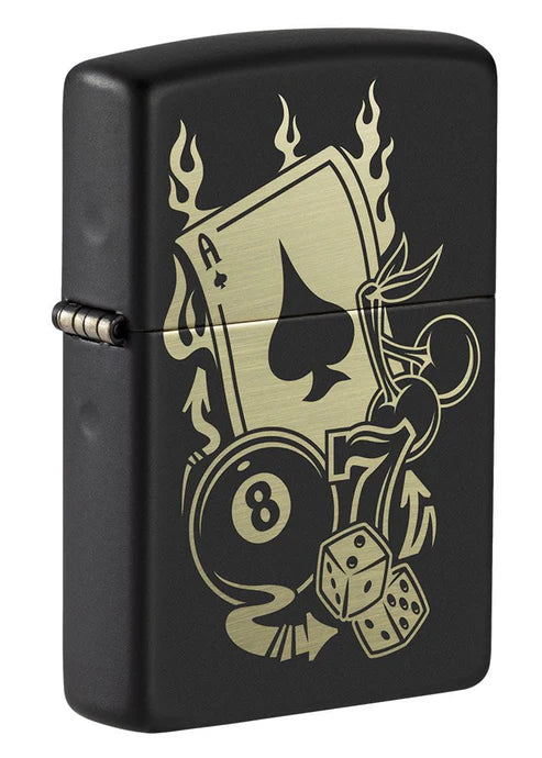 Zippo Lighter Gambling Design