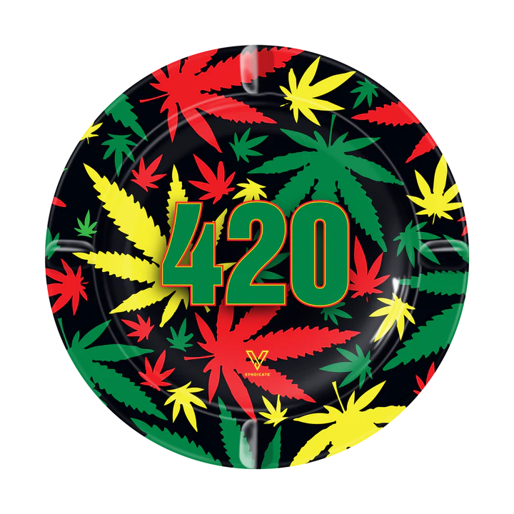 V Syndicate Ashtray Blazin 420 Rasta