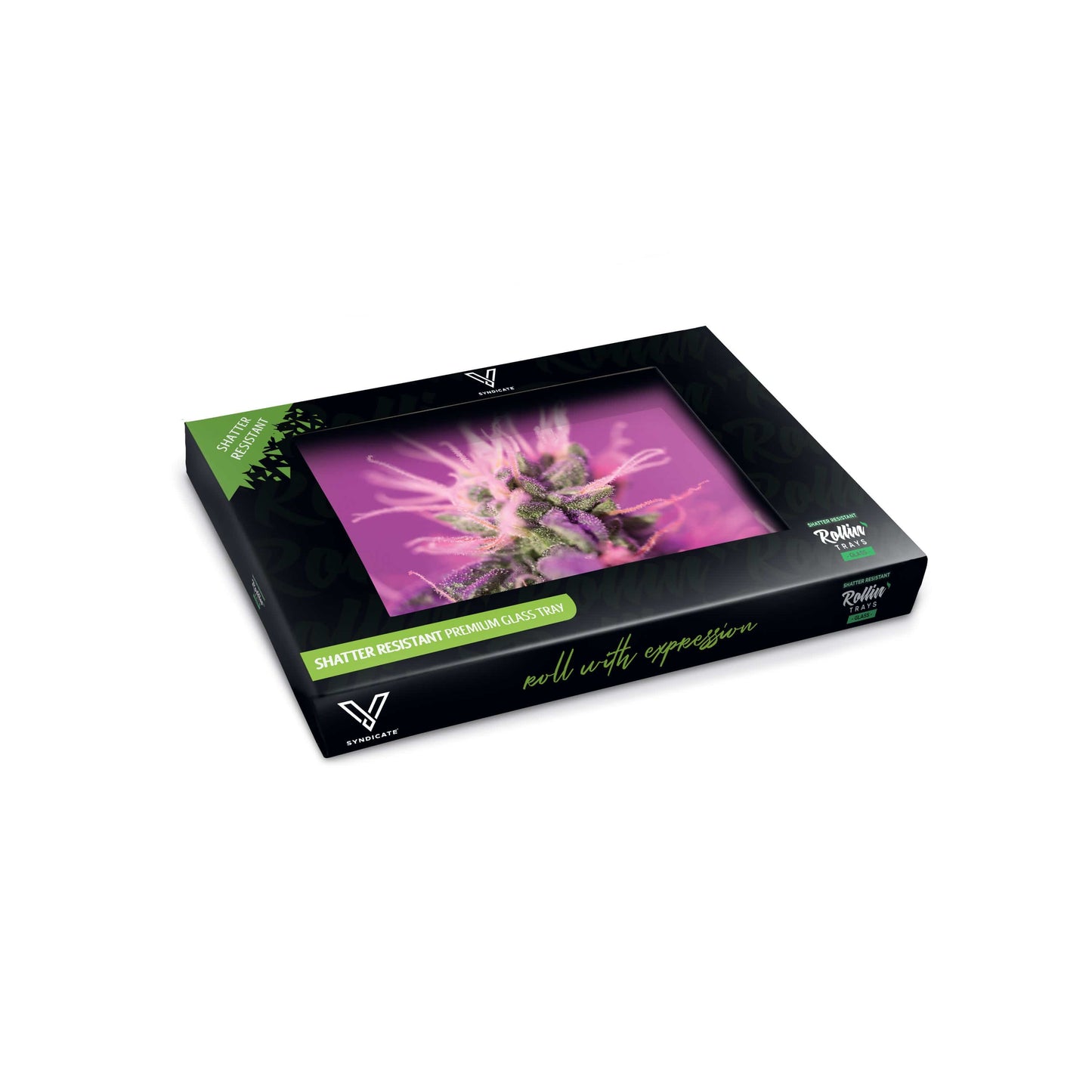 V Syndicate Tray S Glass Pink Lemonade