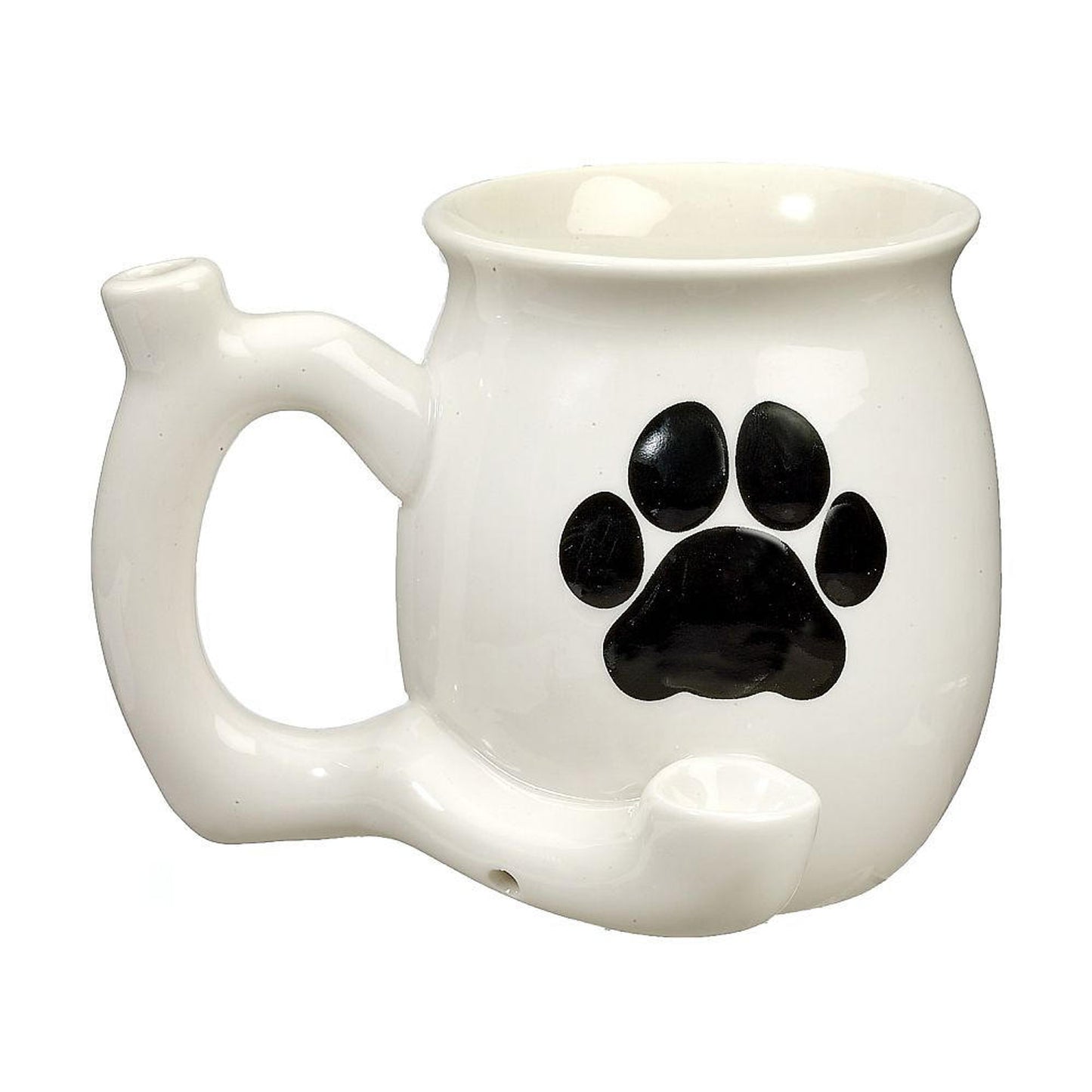 Handpipe Ceramic Mug Paw Print