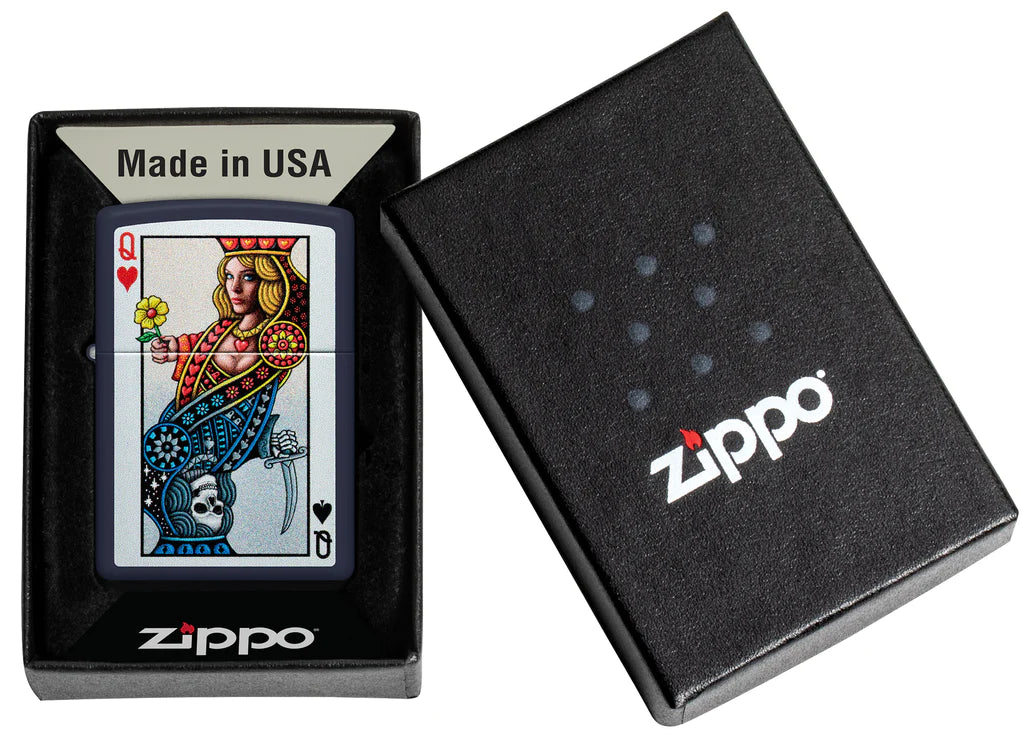 Zippo Lighter Queen Design