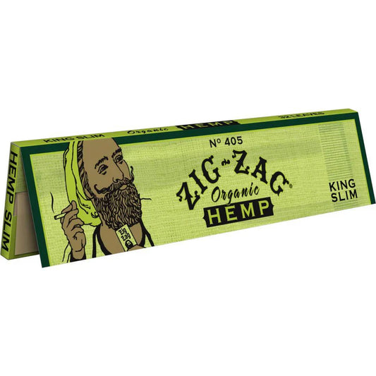 The Ultimate Choice for Smooth and Sustainable Smoking: ZigZag King Size Organic Papers