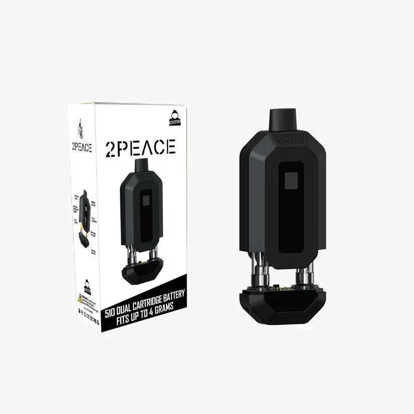 Unlock the Power of Vaping with the Incognito 2Peace 510 Dual Cart Battery
