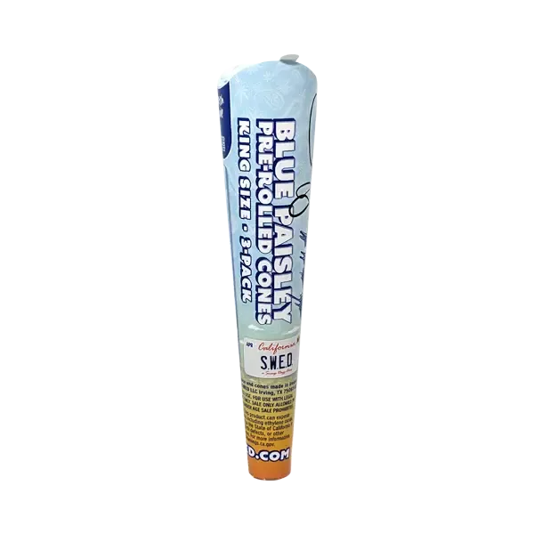 Snoop Dogg Dogg Lbs Blue Paisley King Size Cones: Premium Pre-Rolled for the Perfect Burn
