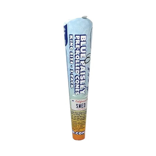 Snoop Dogg Dogg Lbs Blue Paisley King Size Cones: Premium Pre-Rolled for the Perfect Burn