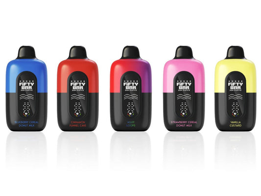 Experience Ultimate Vaping Performance with the Fifty Bar 20k Disposable Vape