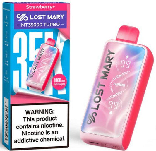 Discover the Unparalleled Flavor and Quality of the Lost Mary MT35K Turbo Disposable Vape