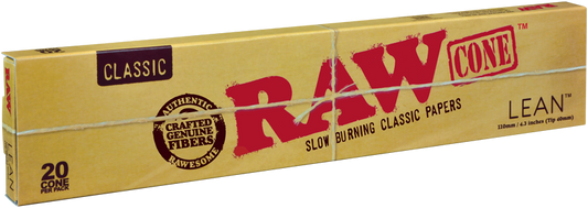 Why RAW Classic Lean Cones Are the Ultimate Choice for Discerning Smokers