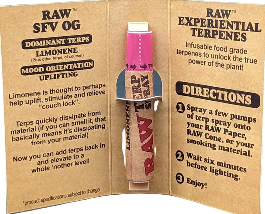 Unlock the Essence of SFV OG with Best Smoke Shop's Raw Terp Spray