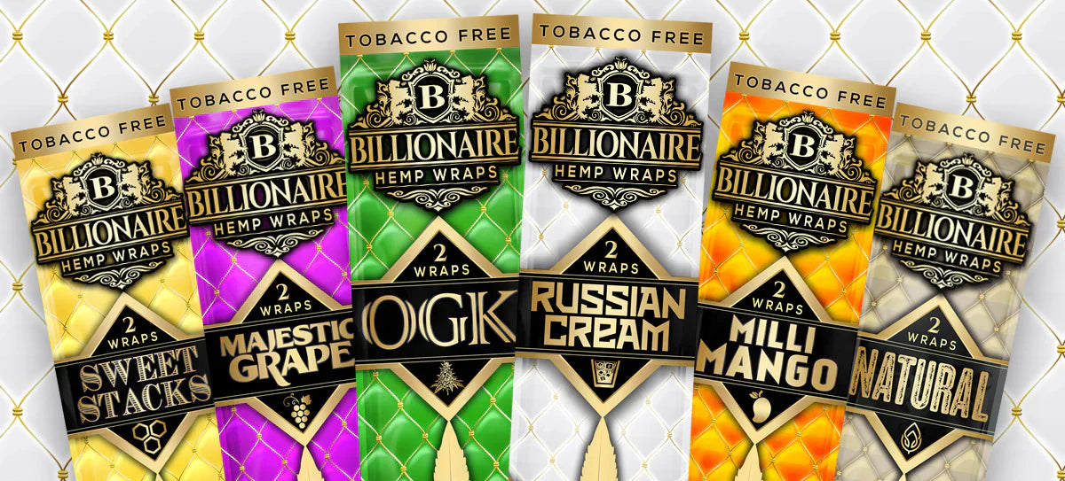 Experience Luxury Smoking with Billionaire Hemp Wraps