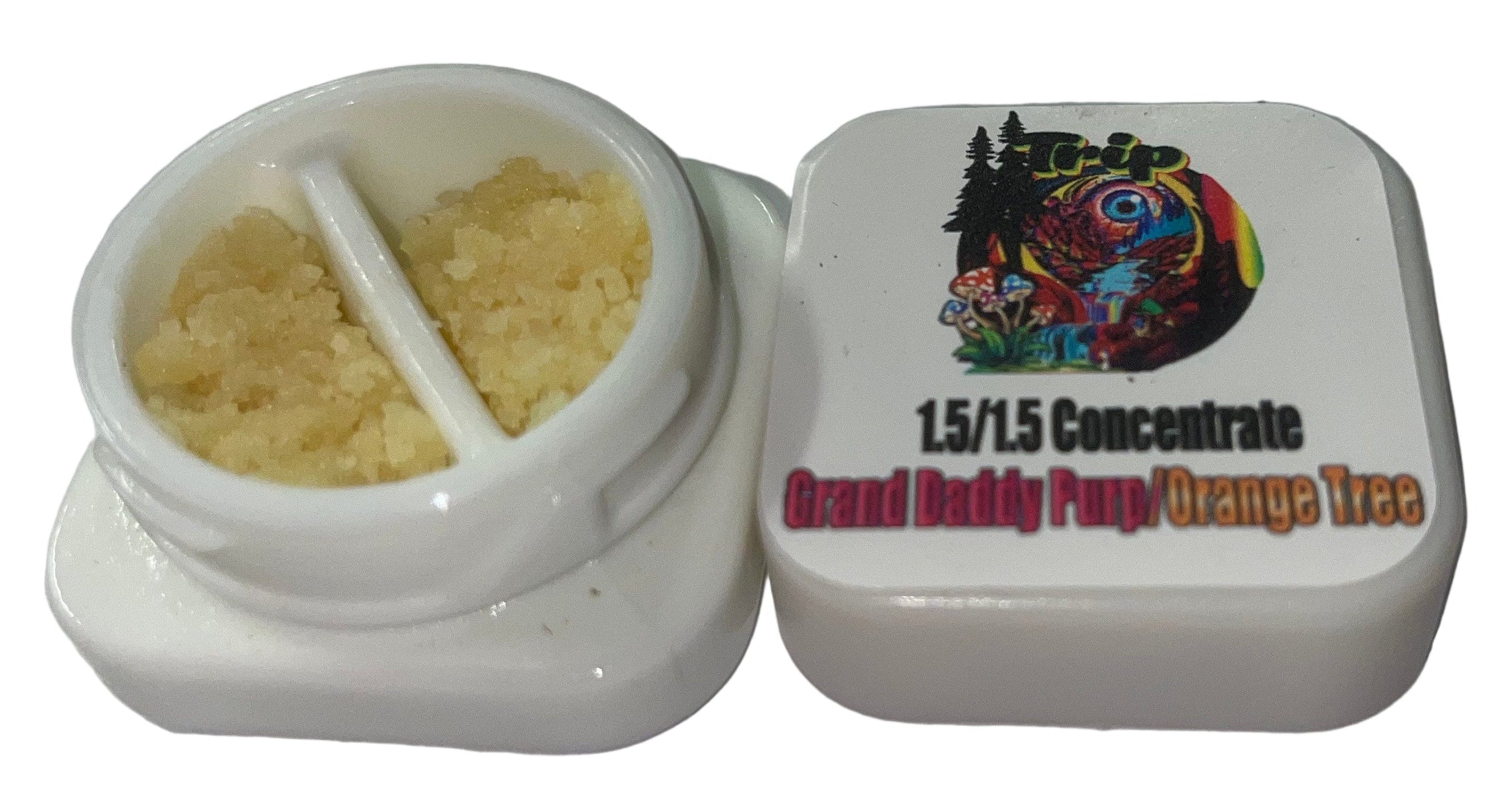 Exploring the Magic of Trip Concentrate's Grand Daddy Purp/Orange Tree Blend