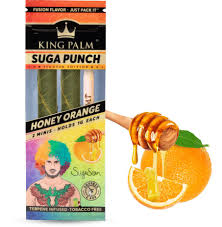 Discover the Sweet Allure of King Palm Mini Cones Suga Punch Honey Orange