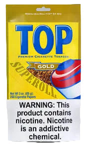 TOP Tobacco 3OZ S Gold: Smooth, Refined Flavor for Lighter Smoking in Oklahoma