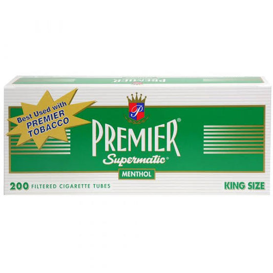 Premier Menthol Tubes 200 Count: Fresh Flavor Meets Quality in Oklahoma