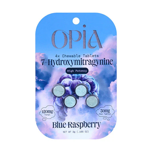 Unlock the Power of OPiA 7-Hydroxymitragynine 30mg High Potency Chewable Tablets