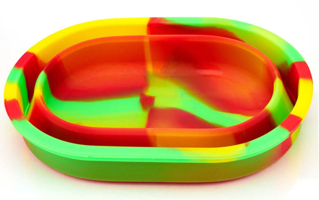 Master the Art of Rolling with Silicone Ellipse Bucket Trays