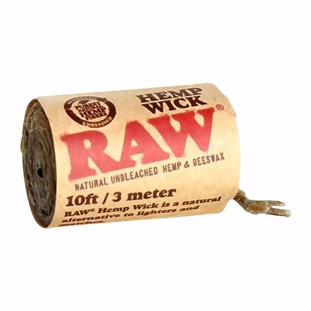 Raw Hempwick 10FT Roll