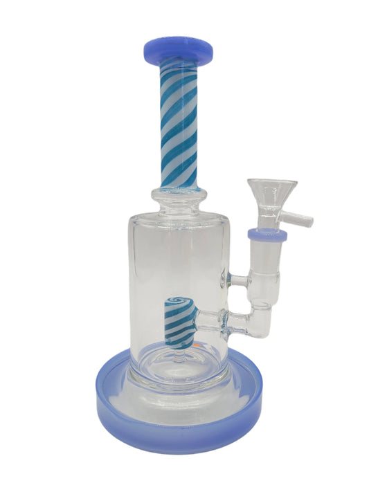 Waterpipe 8.5" Candy Striped