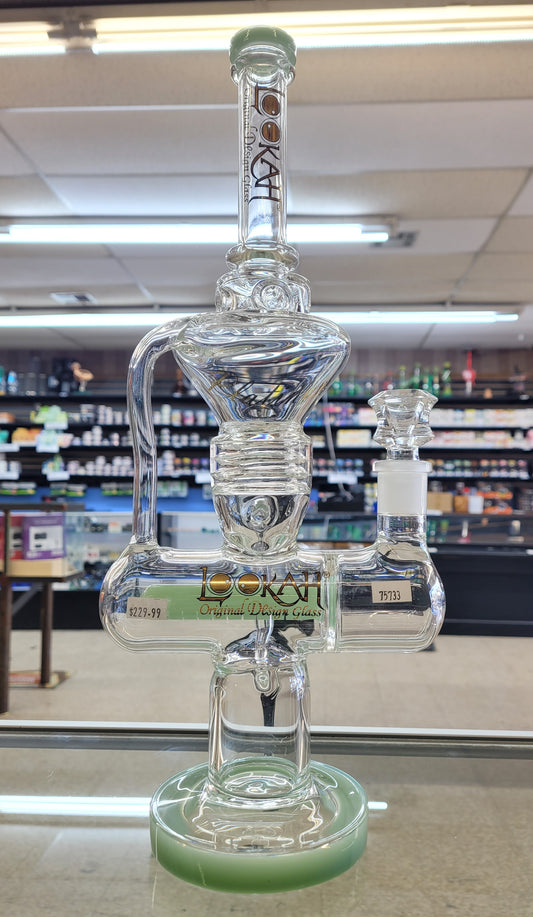 Lookah Waterpipe 16" Inline Multi Perc Mix