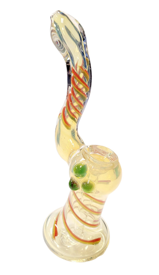 Bubbler 7" Rasta Swirl Strings
