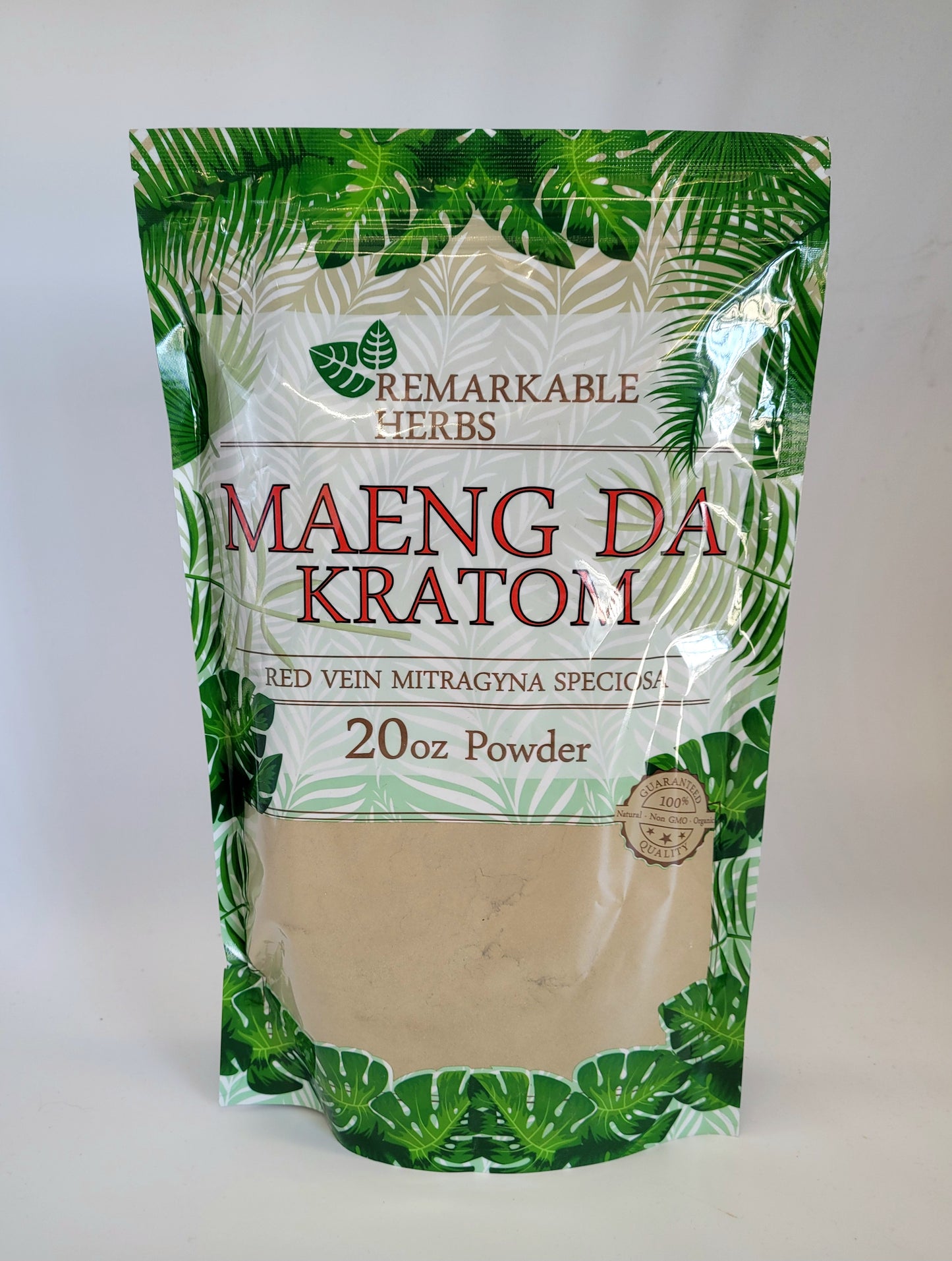 Remarkable Herbs Kratom Powder 20OZ Maeng Da Red