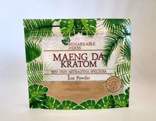 Remarkable Herbs Kratom Powder 1OZ Maeng Da Red