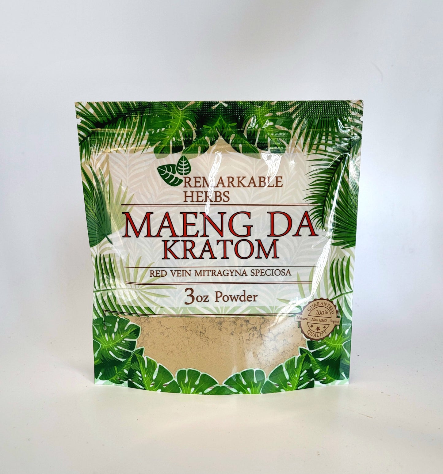 Remarkable Herbs Kratom Powder 3OZ Maeng Da Red