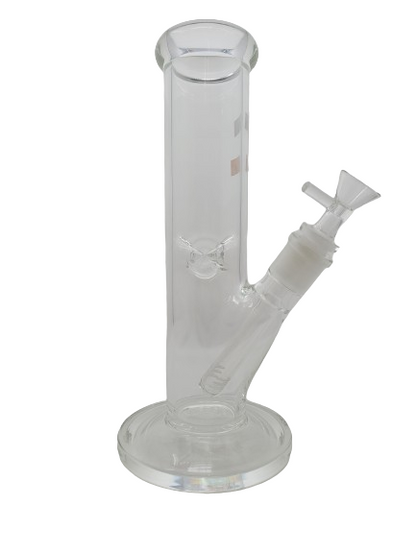 Waterpipe 10" Clear Straight Tube