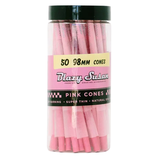 Blazy Susan Cones 98MM Pink 50CT