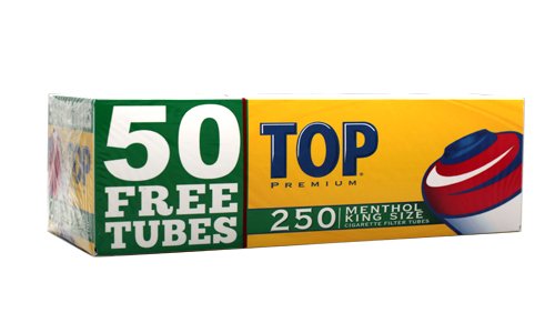 TOP Tubes 250CT Menthol 100MM