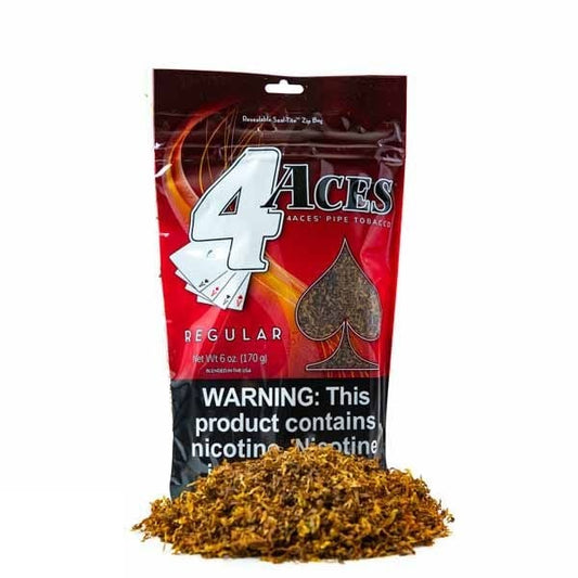 4Aces Tobacco 6OZ M Regular