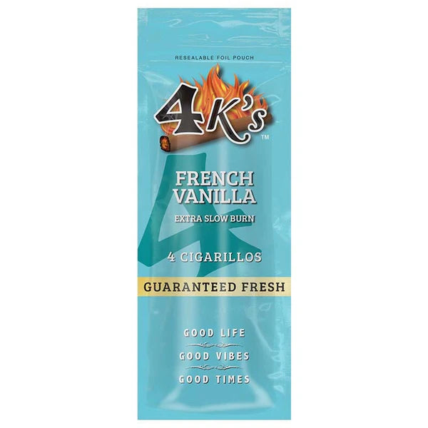 4K's Cigarillos 4CT French Vanilla