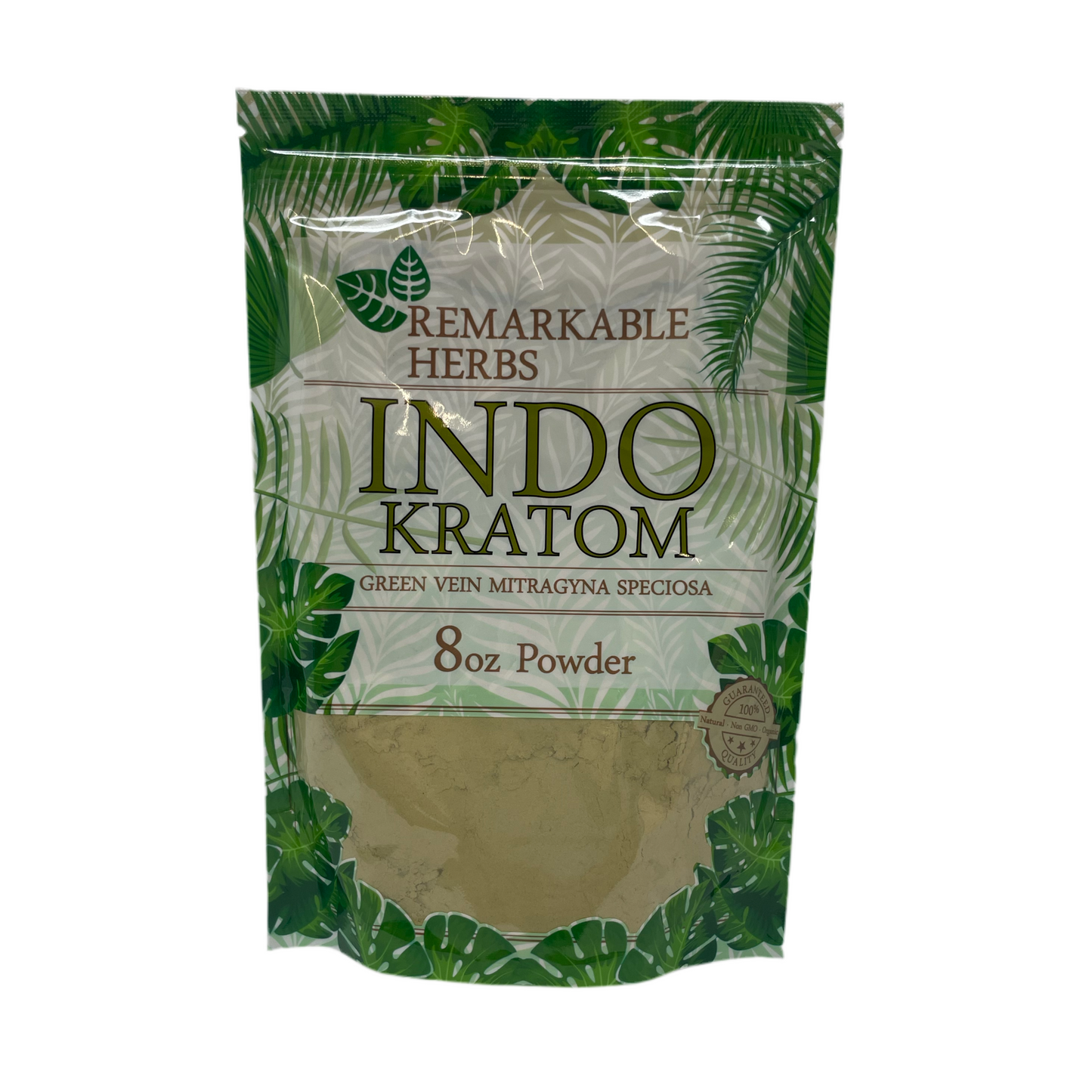 Remarkable Herbs Kratom Powder 8OZ Indo Green