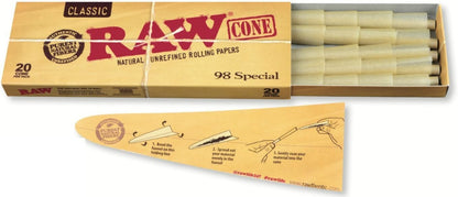 Raw Cones 98 Special 20 Count