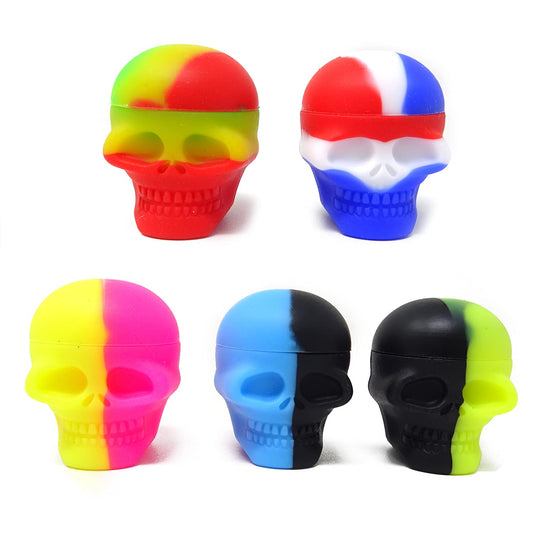 Container Silicone Skull