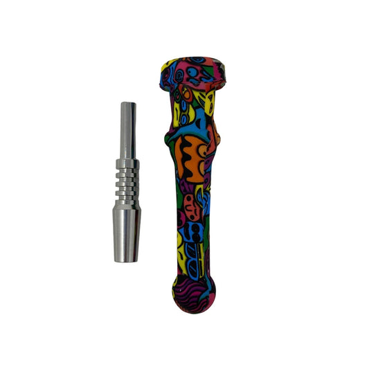 Nectar Collector 5" Silicone Graphix Design