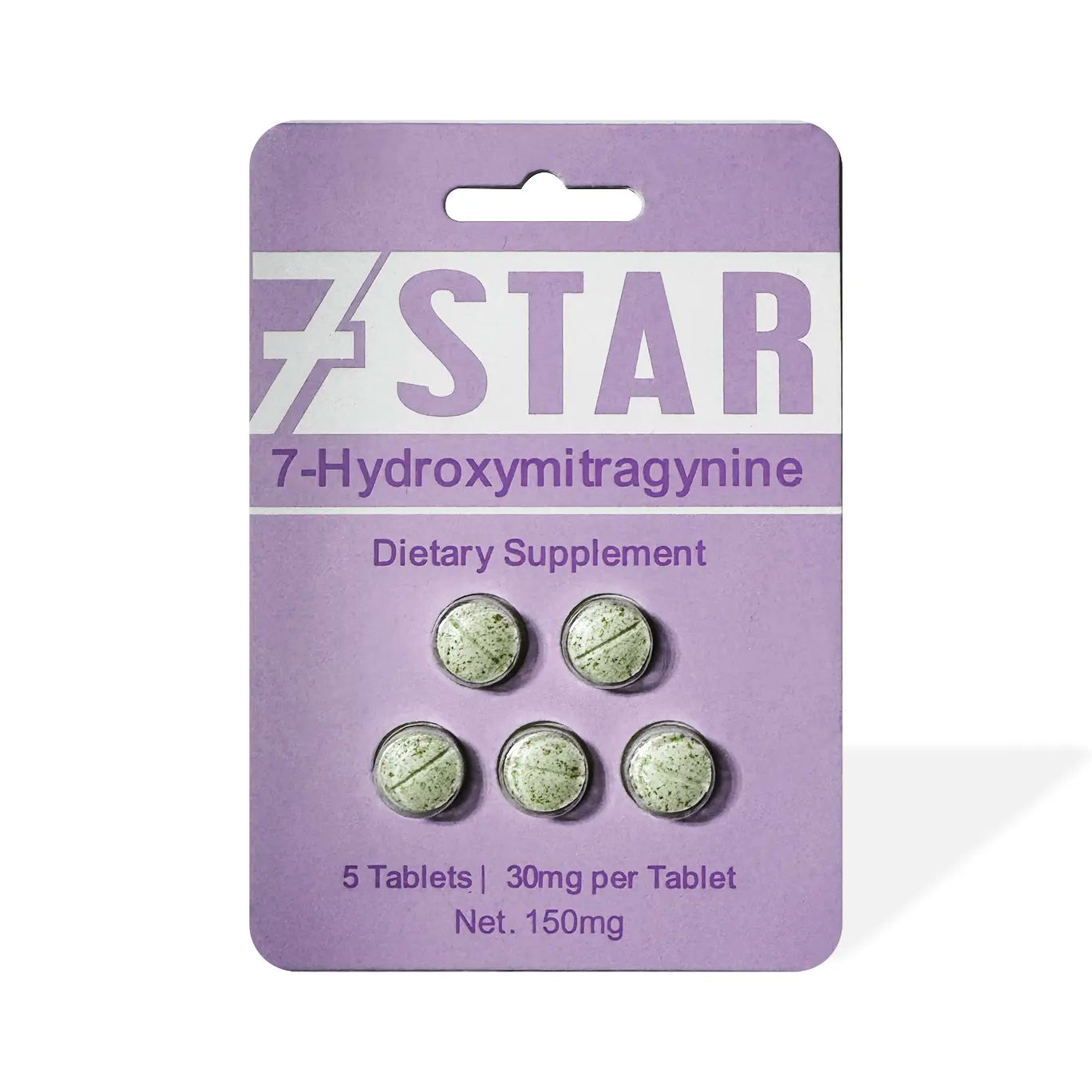 7 Star 7-Hydroxymitragynine Extract Tablets 5ct