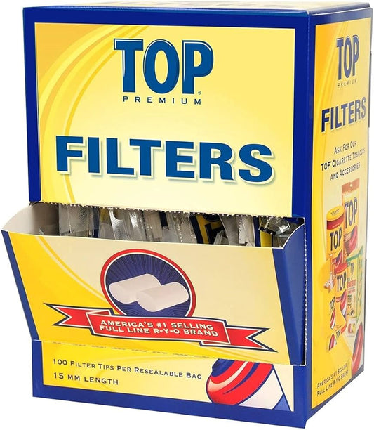 TOP 15MM 100CT Filters