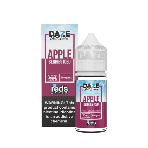 7 Daze EJuice 30ML Reds Apple Berries Iced 30MG