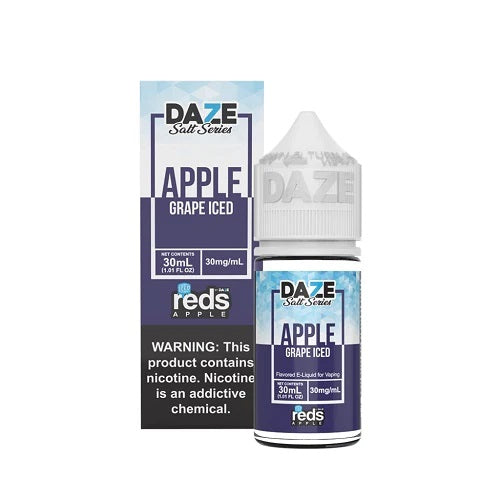 7 Daze EJuice 30ML Reds Apple Grape Iced 30MG