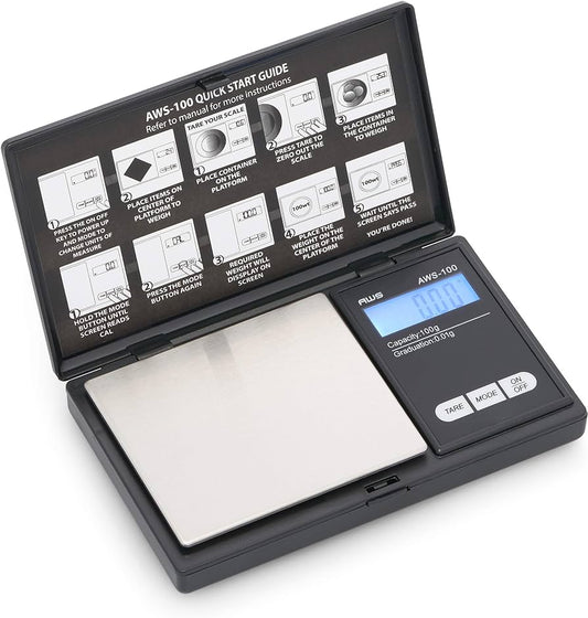 AWS Scale 0.1G x 100G 100 Black