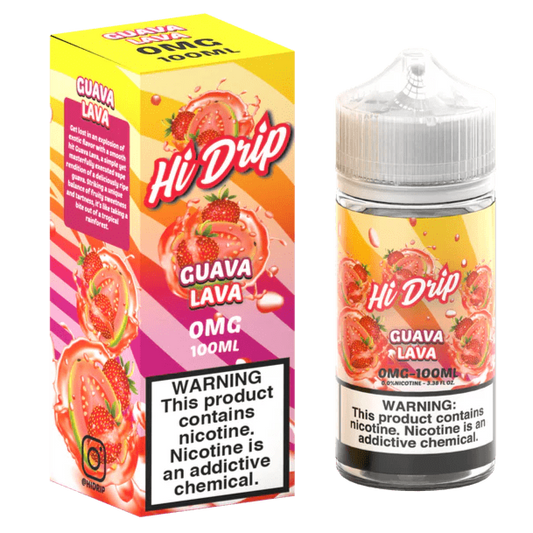 Hi Drip EJuice 100ML Guava Lava 0MG