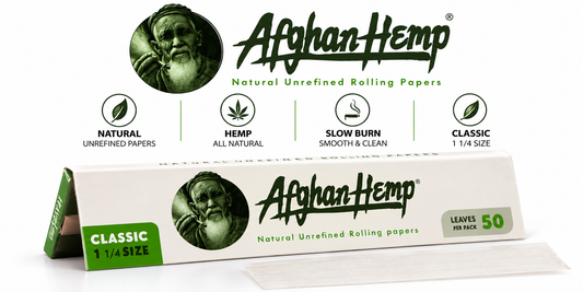 Afghan Hemp Papers 1 1/4 Classic