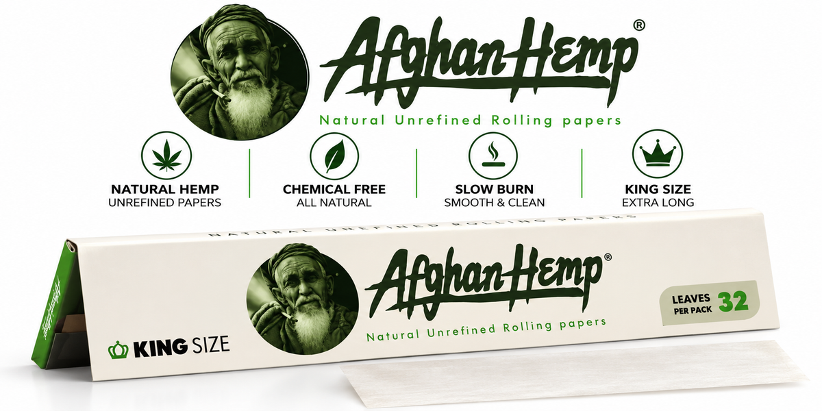 Afghan Hemp Papers King Classic